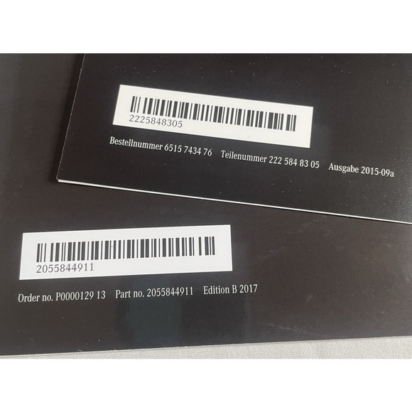 Mercedes Benz C Class Owners Manual C300 Sedan Booklets + CD w/Black Case - Picture 9 of 13